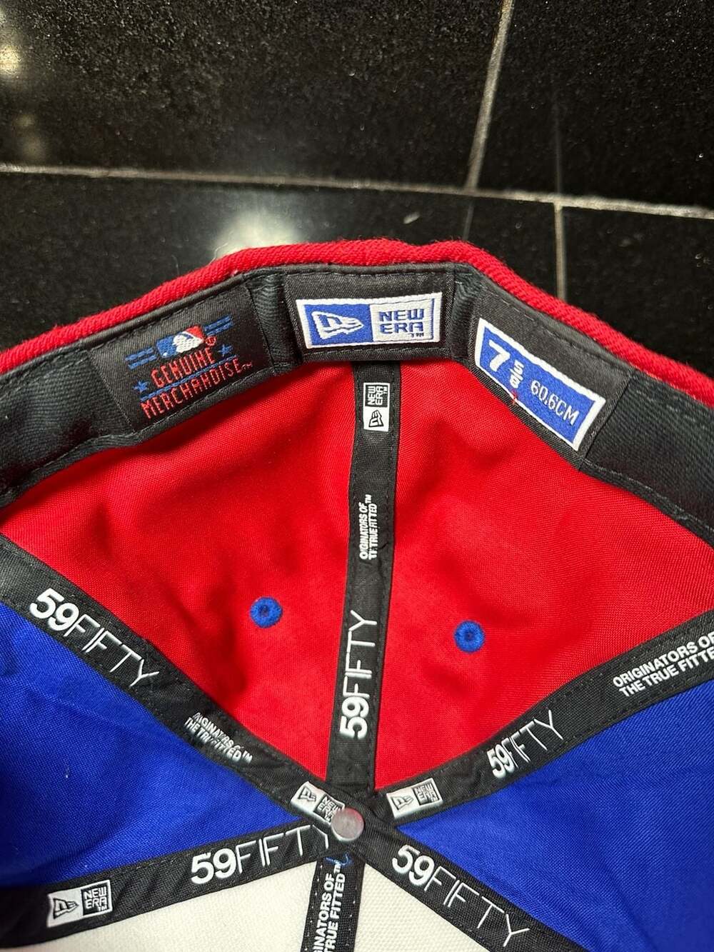 New Era 59Fifty MLB Puerto Rico Flag Multi Team Fitted Hat Size 7 5/8 - Picture 3 of 6